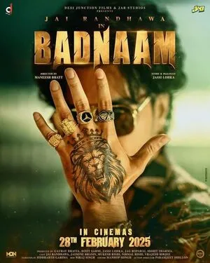 Badnaam 2025 Punjabi HD Poster Download - filmyfly