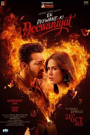 Ek Deewane Ki Deewaniyat 2025 Hindi HD Poster Download - filmyfly