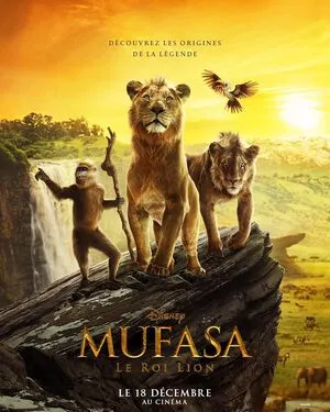 Mufasa: The Lion King 2024 Hindi Dual Audio HD Poster Download - filmyfly