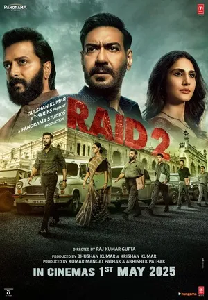 Raid 2 2025 Hindi HD Poster Download - filmyfly