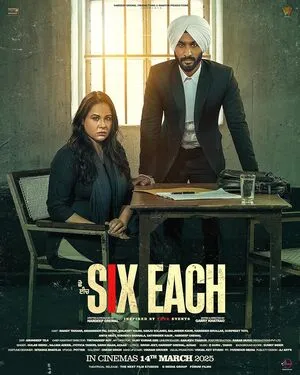 Six Each 2025 Punjabi HD Poster Download - filmyfly