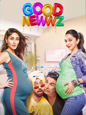 Good Newwz (2019) Hindi Movie - [400MB] HD Poster Download - filmyfly