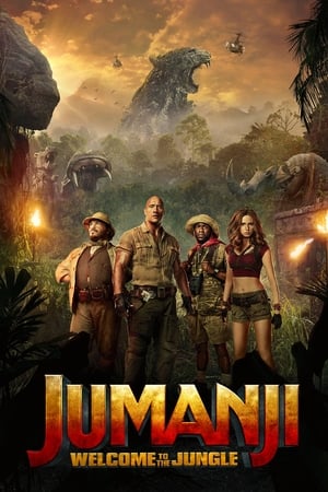 Jumanji: Welcome to the Jungle (2017) Dual Audio Hindi [180MB] Proper HD Poster Download - filmyfly