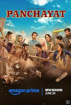 Panchayat (Season 4) Hindi Dual Audio – – HD Poster Download - filmyfly