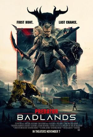 Predator: Badlands 2025 Hindi Dual Audio HD Poster Download - filmyfly