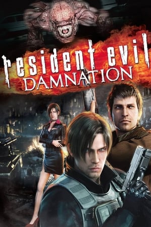 Resident Evil Damnation 2012 Hindi Dual Audio 300MB HD Poster Download - filmyfly