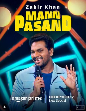Zakir Khan Mannpasand 2023 Hindi – HD Poster Download - filmyfly